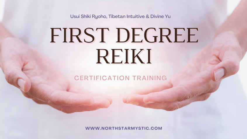 First Degree Reiki Certification